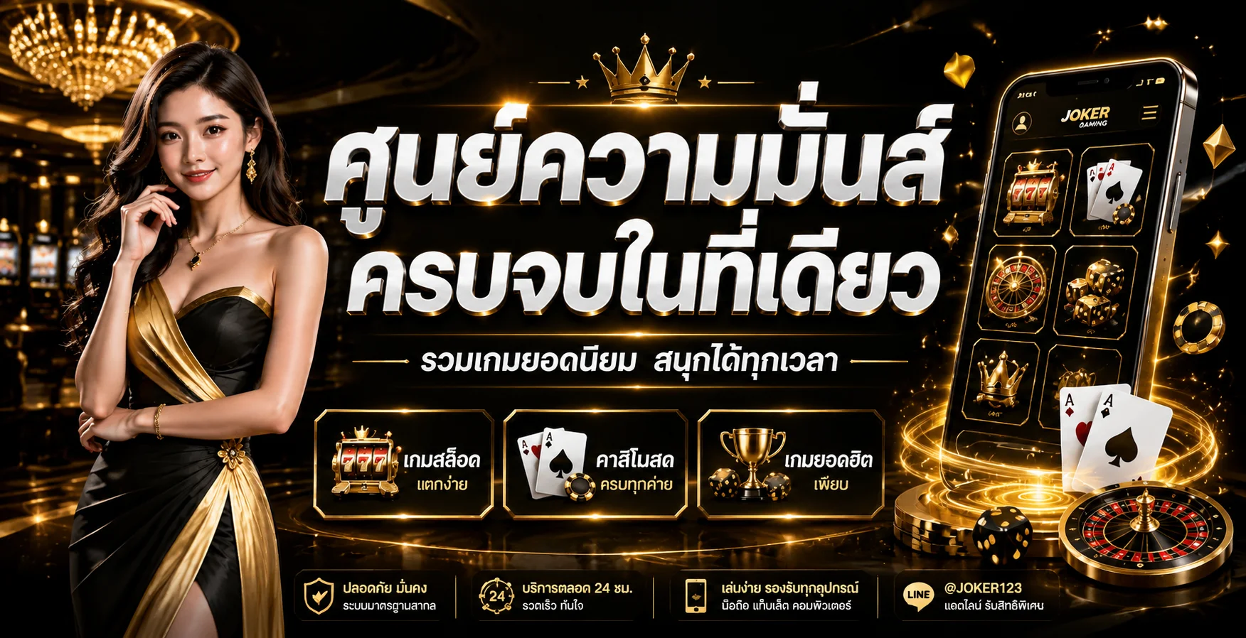 ภาพรวมบริการคาสิโนและเกมบน wynn88rich